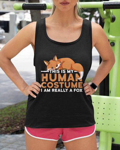 This is My Human Costume I'm Really A Fox Halloween T-Shirt