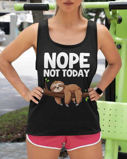 Nope Not Today Sloth T-Shirt