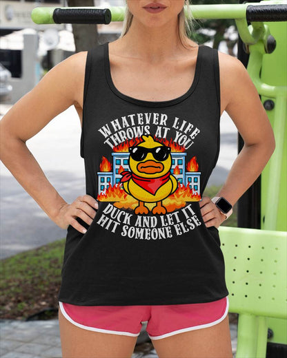 Sarcastic Funny Duck Shirt Funny Joke Quote Humor Duck Meme T-Shirt