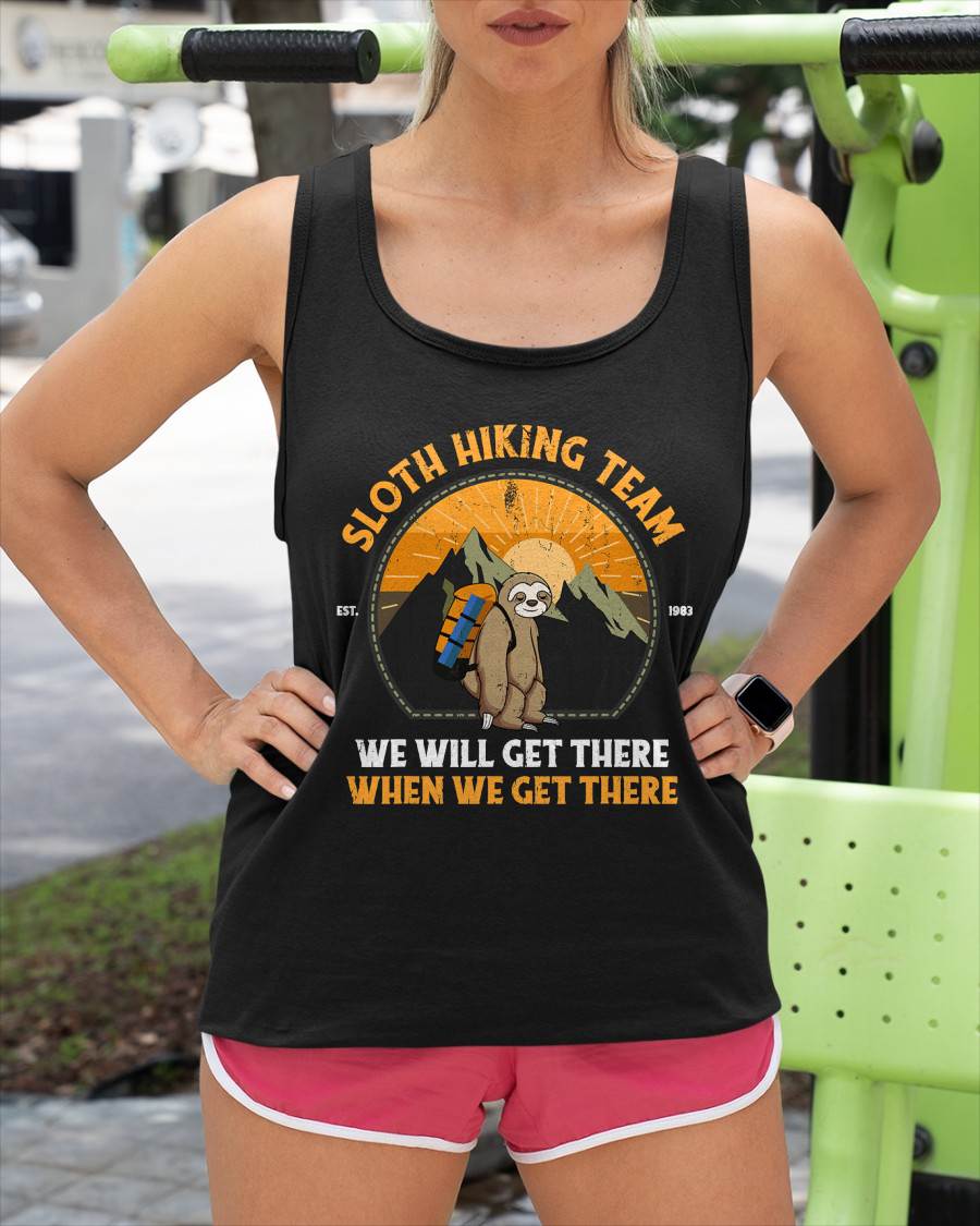 Sloth Hiking Sloth Hiking Team T-Shirt