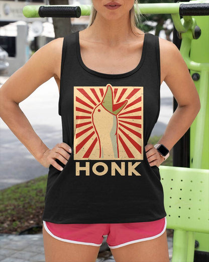 Honk Goose - Funny Duck Chicken Meme Idea T-Shirt