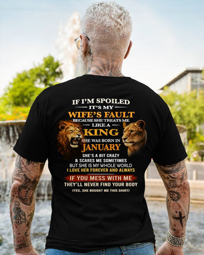 JANUARY - SPOILED HUSBAND - GIFT FROM WIFE - SNOW01 (SKU26T-01-60-01)