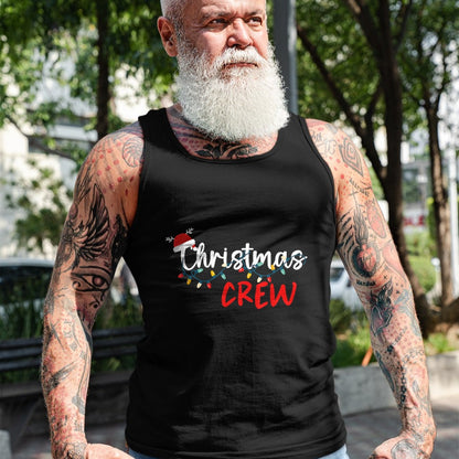 Christmas Crew Xmas Lights Family Matching Pajamas Holiday T-Shirt - Christmas Unisex T-Shirt/Hoodie/Sweatshirt - SNOW00