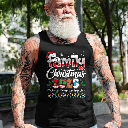 Family Christmas 2025 Matching Outfit Xmas Squad Santa T-Shirt - Christmas Unisex T-Shirt/Hoodie/Sweatshirt - SNOW00