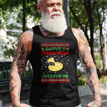 A Lovely Cheese Pizza Shirt Alone Funny Kevin X-Mas Home T-Shirt - Christmas Unisex T-Shirt/Hoodie/Sweatshirt - SNOW00
