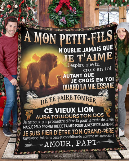 Cadeau Spécial Pour Ton Petit-Fils – Couverture - De Papi FULL (SKUB12-12)