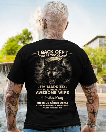 BACK OFF! YOU'RE TOO CLOSE - GIFT FROM WIFE - SNOW00 (SKU26T-01-25-00)