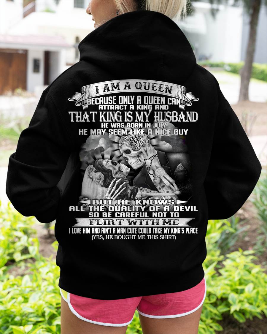 JULY, ONLY A QUEEN CAN ATTRACT A KING – SNOW MALE07 (SKU26T-01194-07)