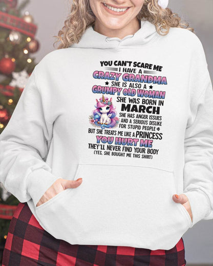 MARCH - YOU CAN'T SCARE ME - GIFT FROM GRANDMA - snow03 (SKU09-106-03)