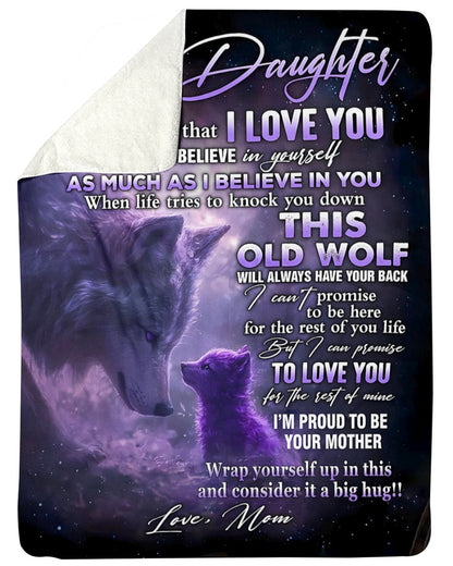 BLANKET FOR DAUGHTER FROM MOM FULL (SKUB12-89)