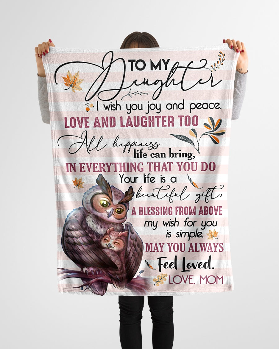 Special blanket for Daughter - From Mom blanket