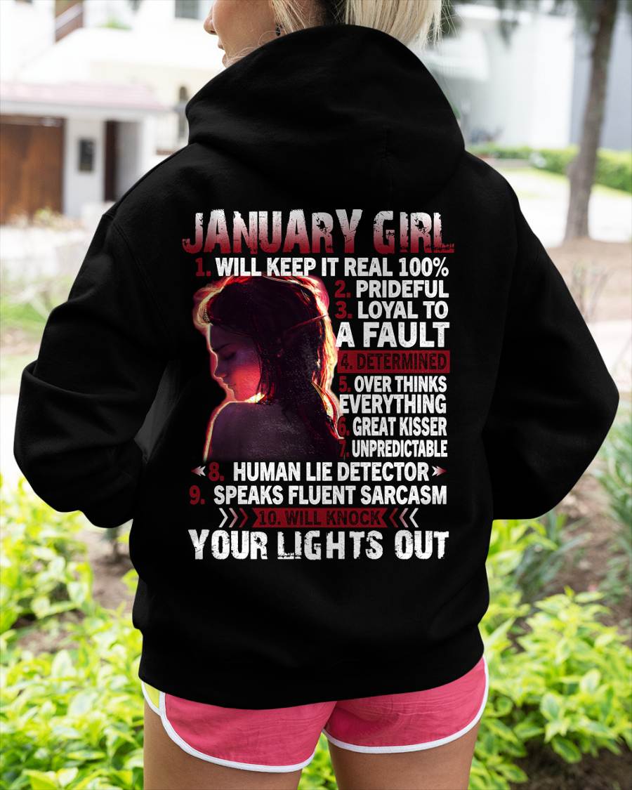 JANUARY, JANUARY GIRL WILL KNOCK YOUR LIGHTS OUT – SNOW FEMALE01 (SKU2602-52-01)