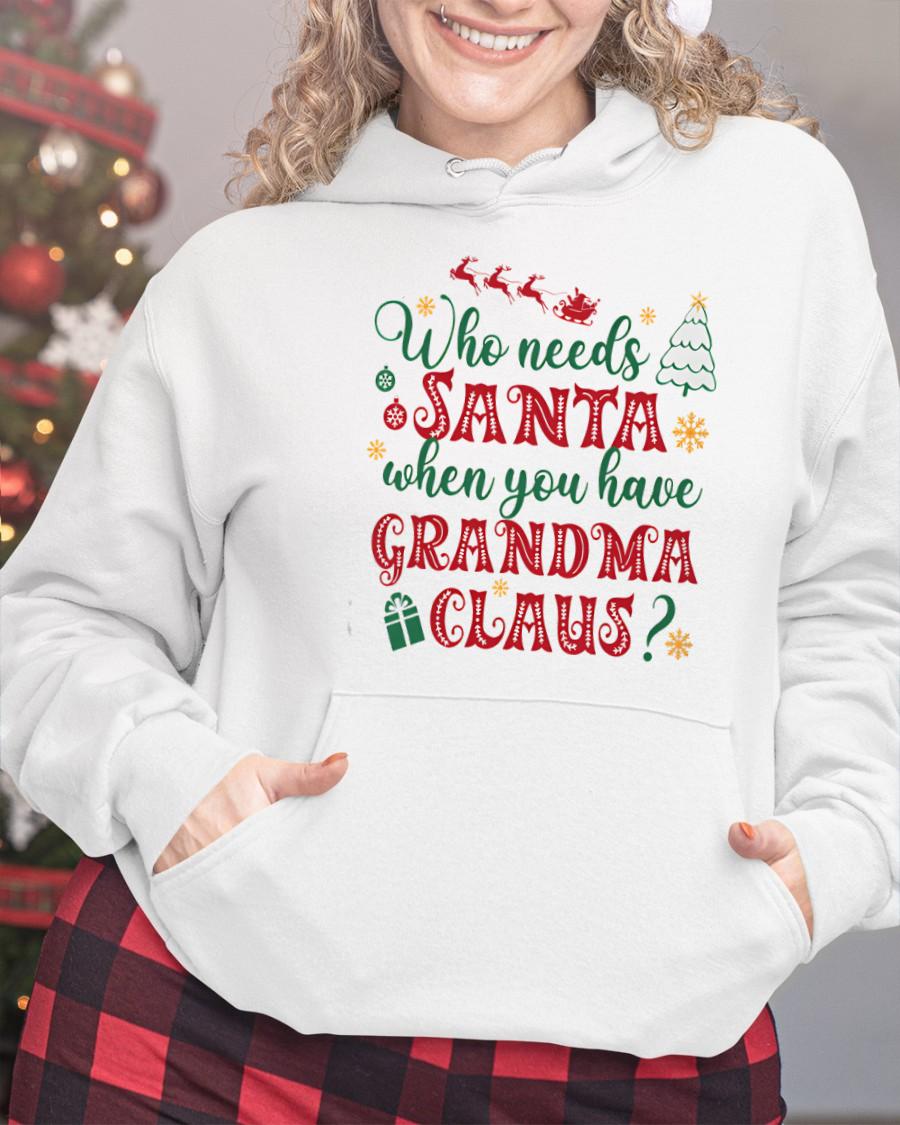 CHRISTMAX T-SHRIT FOR GRANDMA - GIFT FROM GRANDMA - snow00