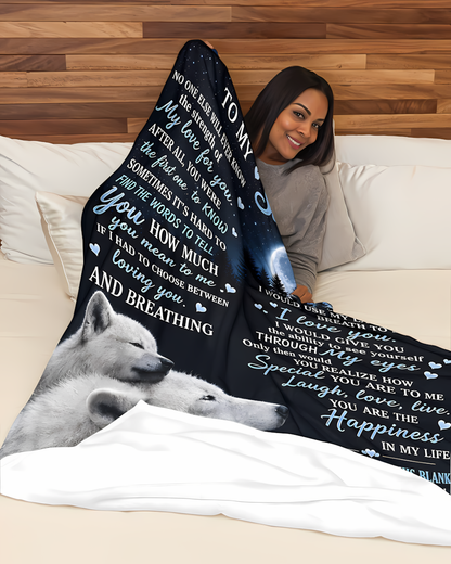 Special Gift For Your Son Blanket - From Mom (SKU2607-160)