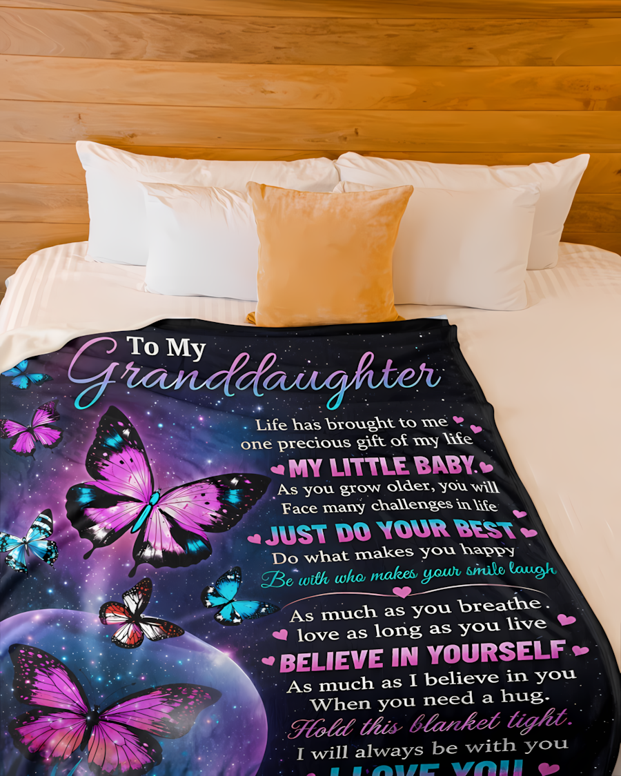 Special Gift For Your Daughter Blanket - From Mom (SKU2608-218)