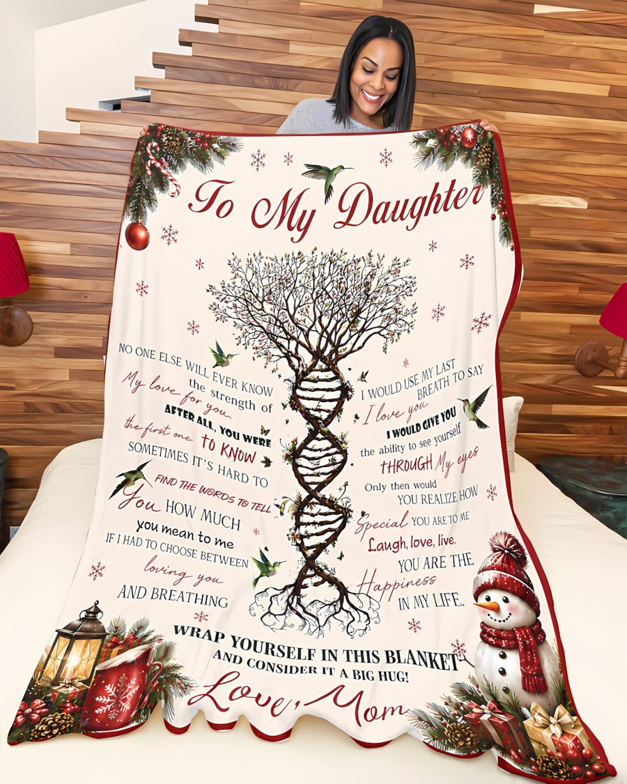 Special Gift For Your Daughter Blanket - From Mom (SKU2607-159)