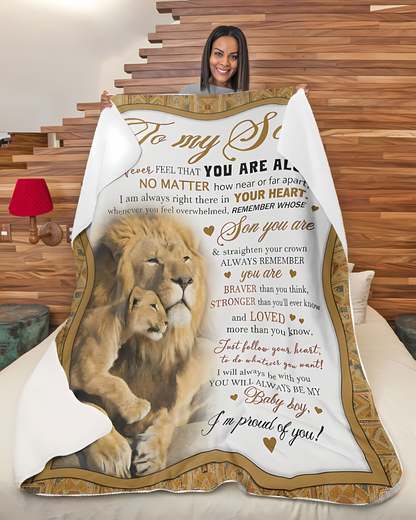 Special Gift For Your Son Blanket - From Dad (SKU2606-171)