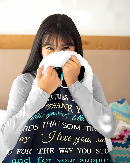 Special Gift For Your Daughter Blanket - From Dad (SKU2606-31)