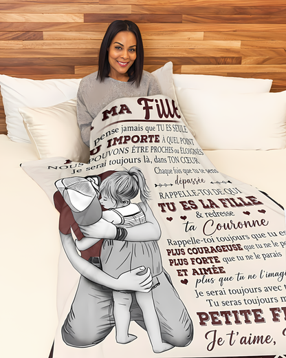 Couverture Cadeau Spécial Pour Votre Fille - De la part de Papa (SKU2606-190)