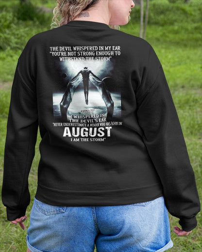AUGUST - NEVER UNDERESTIUNDER A WOMAN - I AM THE STORM -FMA (SKU-CHAUU-08)