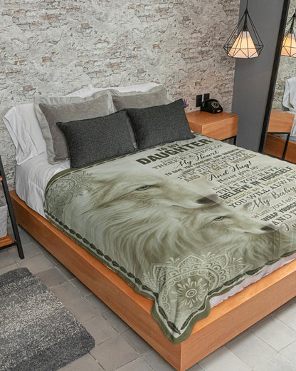 Special Gift For Your Daughter Blanket - From Dad (SKUNOEL-48)