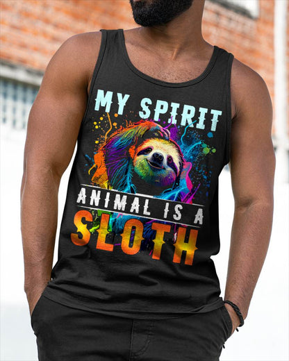 My Spirit Animal is A Sloth T-Shirt Funny Sloths T-Shirt