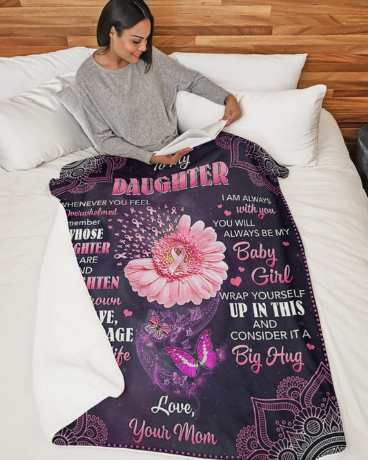 Special Gift For Your Daughter From Mom Blanket