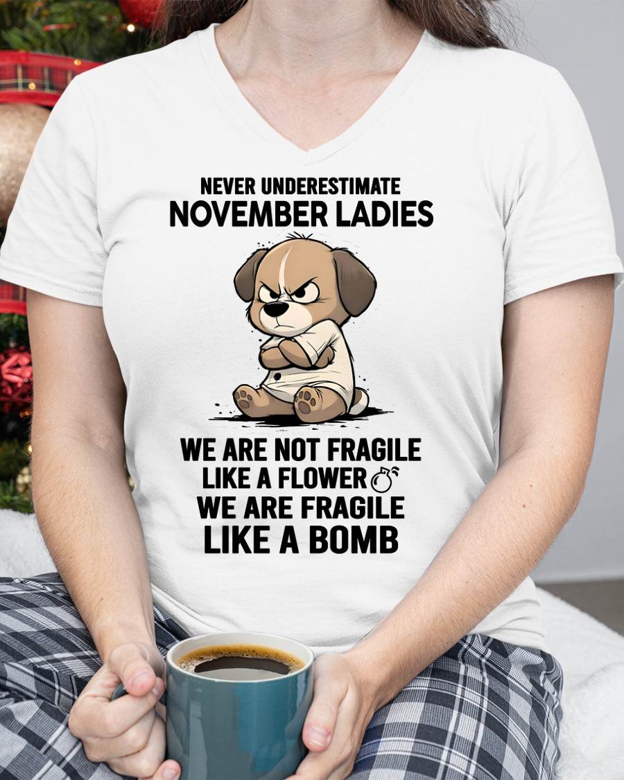 NOVEMBER SHIRT, WE ARE FRAGILE LIKE A BOMB - FMA SNOW11 (SKU2603-351-11)