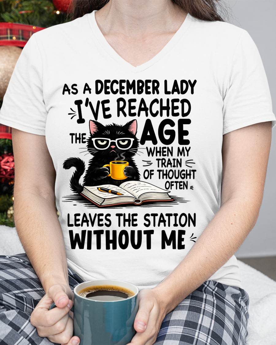 DECEMBER SHIRT, LEAVES THE STATION WITHOUT ME - SNOW12 (SKU2603-87-12)