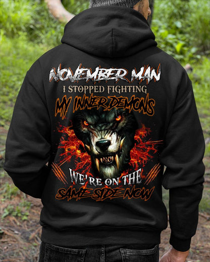 NOVEMBER, I STOPPED FIGHTING MY INNER DEMONS-MALE11 (SKU12-325-11)