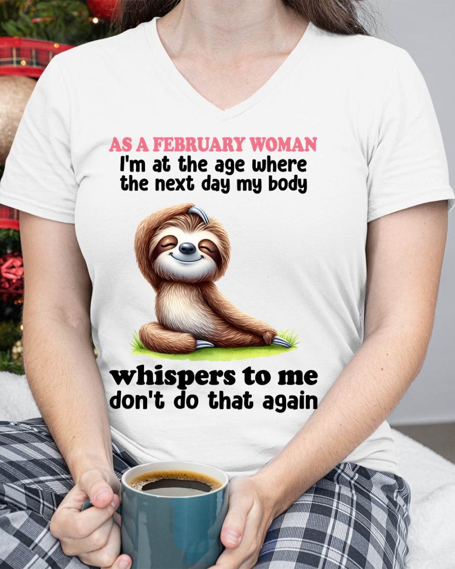 FEBRUARY SHIRT, don't do that again - SNOW02 (SKU2603-105-02)