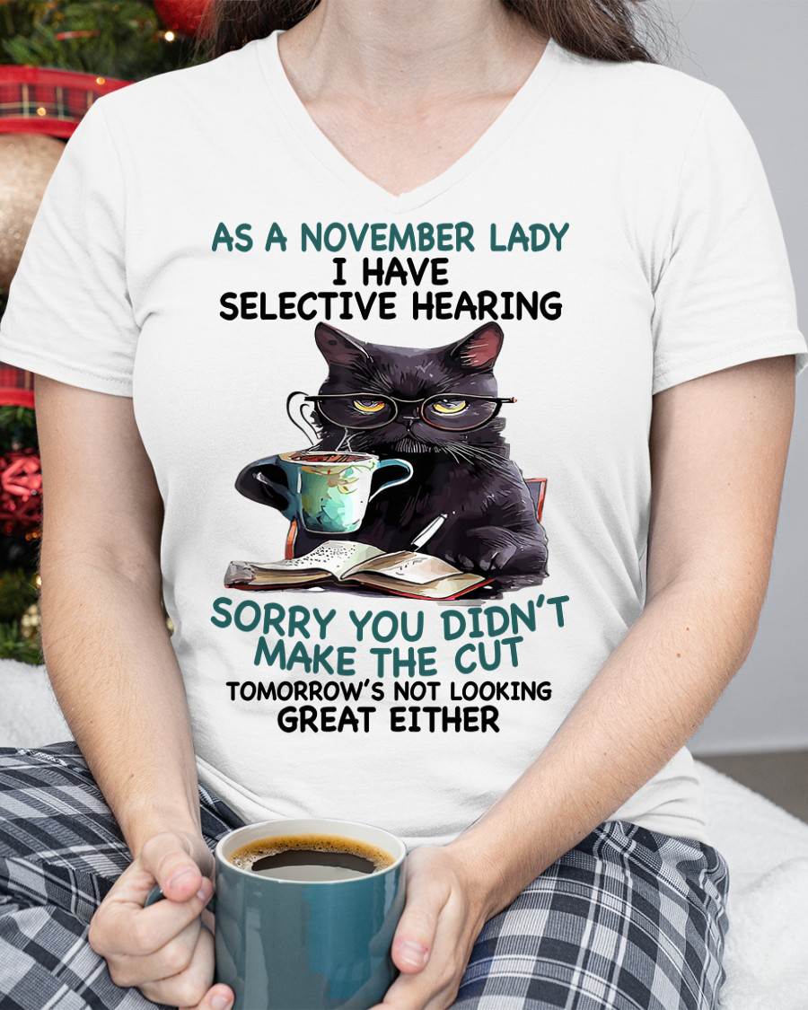 NOVEMBER SHIRT, SORRY YOU DIDN’T MAKE THE CUT - SNOW11 (SKU2603-123-11)