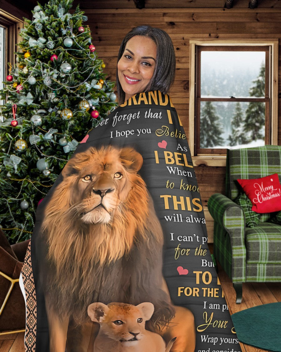 Special Gift For Your Granddaughter Blanket - From Grandpa (SKUB07-184)