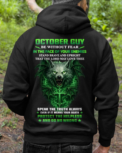 OCTOBER, STAND BRAVE AND UPRIGHT – SNOW MALE10 (SKU2602-105-10)