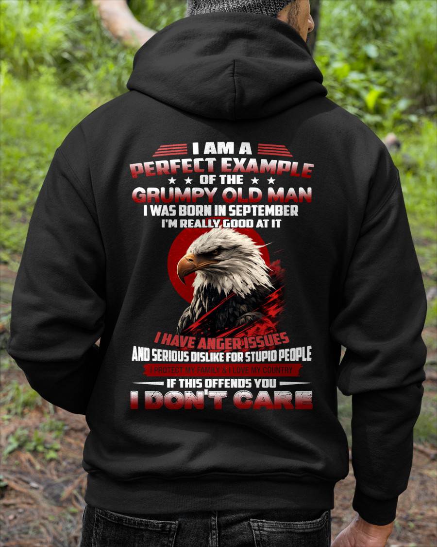 SEPTEMBER SHIRT, I PROTECT MY FAMILY & I LOVE MY COUNTRY - SNOWMALE09 (SKU26T-01299-09)