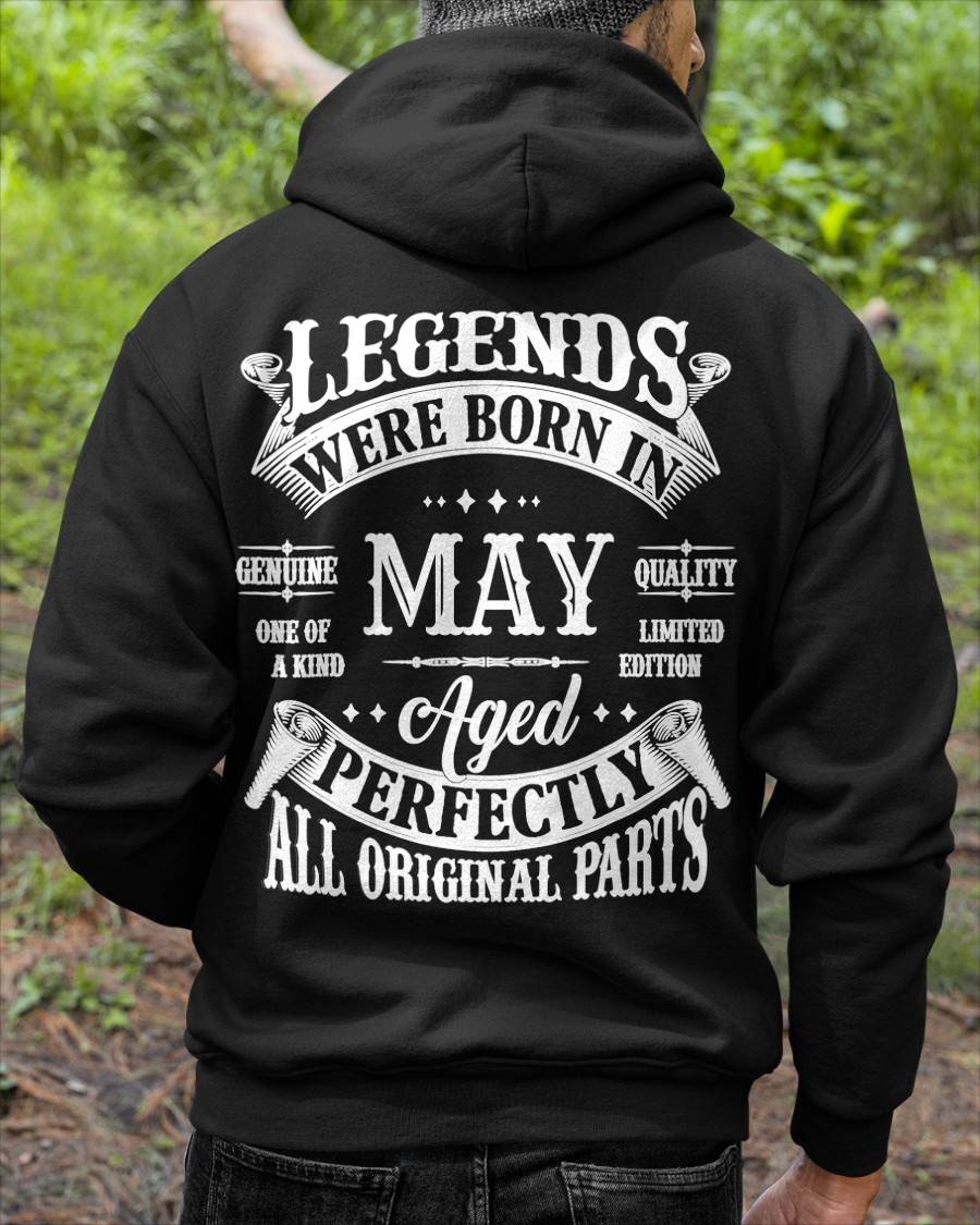 MAY, LEGENDS WERE BORN IN MAY-SNOW MALE05 (SKU08-37-05)