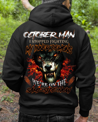 OCTOBER, I STOPPED FIGHTING MY INNER DEMONS-MALE10 (SKU12-325-10)