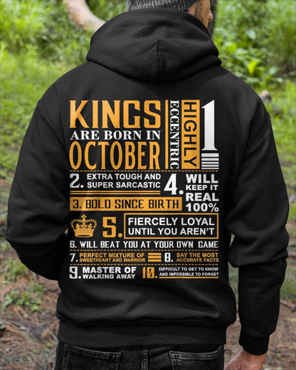 OCTOBER, KINGS ARE BORN IN OCTOBER – SNOW MALE10 (SKU2602-51-10)