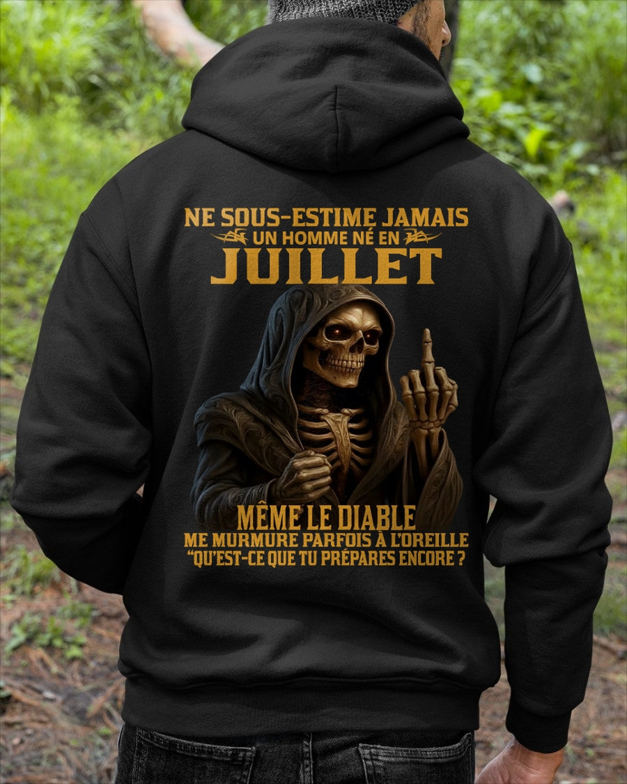 NE SOUS-ESTIME JAMAIS UN HOMME NÉ EN JUILLET Fr07 snow07 male (SKU12-305-07)