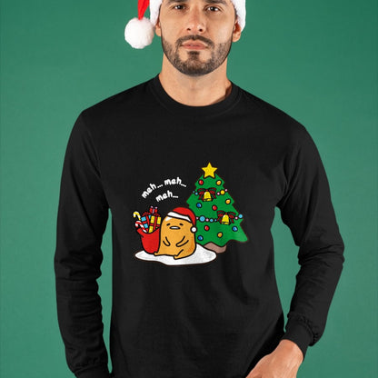 Gudetama Christmas Tree Hoodie Sweatshirt Pullover Hoodie - Christmas Unisex T-Shirt/Hoodie/Sweatshirt - SNOW00