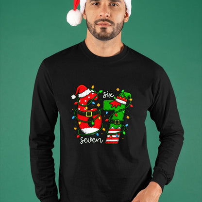 Trending Six Seven Meme Christmas 67 Xmas Men Women Kids T-Shirt - Christmas Unisex T-Shirt/Hoodie/Sweatshirt - SNOW00