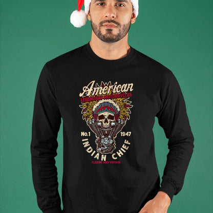 Native American T-Shirts, Vintage Native American Unisex T-Shirt/Hoodie/Sweatshirt HLT00 - Retro Vintage Native American Trust Government T-Shirt (1)