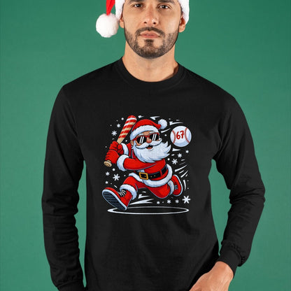 Funny Baseball Santa 67 Christmas Xmas Pajamas Boys T-Shirt - Christmas Unisex T-Shirt/Hoodie/Sweatshirt - SNOW00
