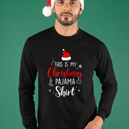 Funny Christmas PJ Pajama Men Women PJS for Family T-Shirt - Christmas Unisex T-Shirt/Hoodie/Sweatshirt - SNOW00