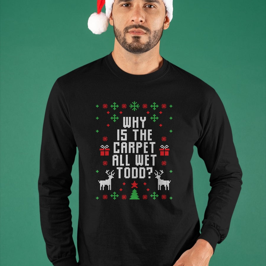 Kaemel Designs Ugly Christmas Sweater Todd T-Shirt - Christmas Unisex T-Shirt/Hoodie/Sweatshirt - SNOW00 (Copy)