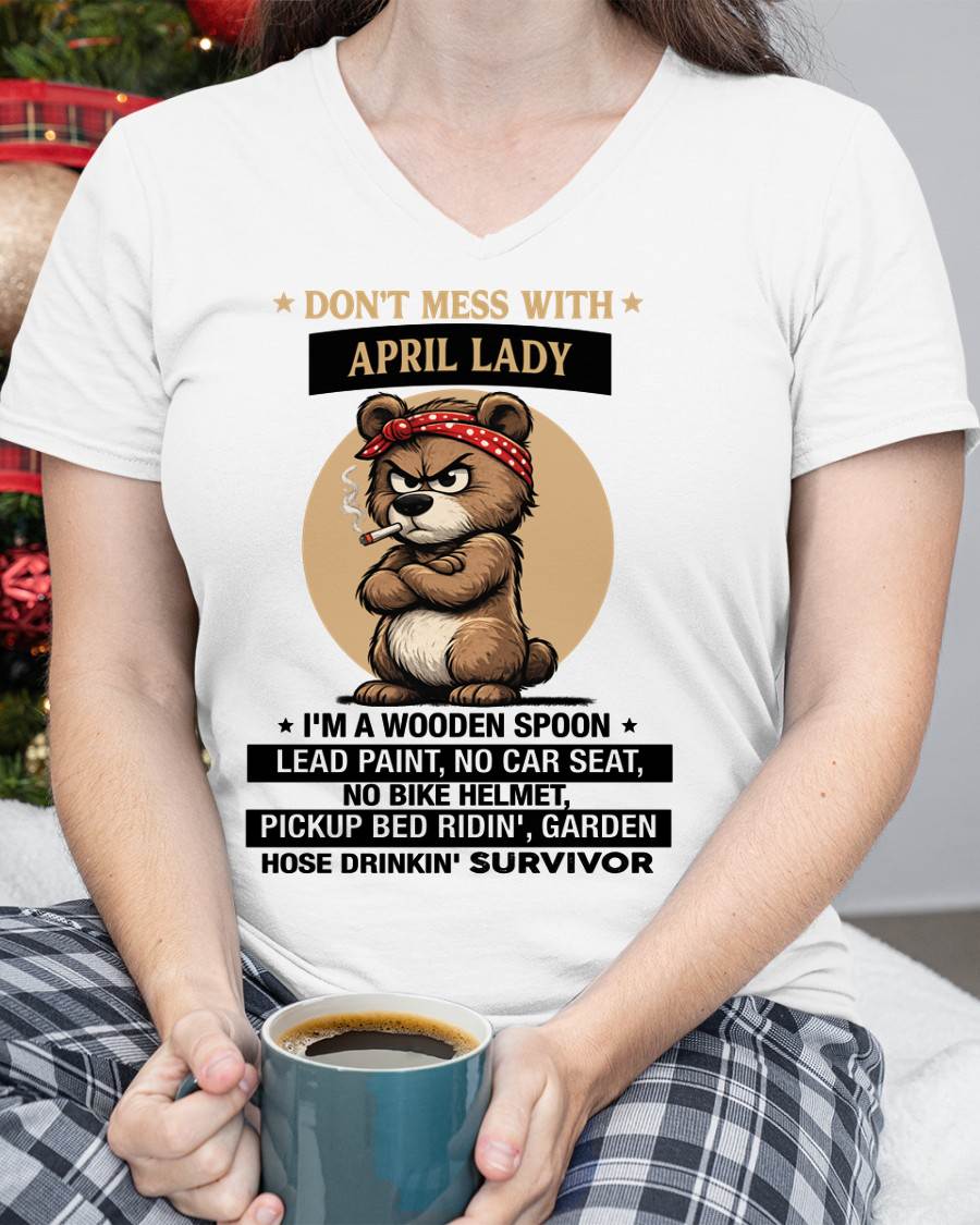 APRIL SHIRT, I'M A WOODEN SPOON, LEAD PAINT - SNOW04 (SKU2604-258-04)