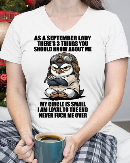 SEPTEMBER SHIRT, THESE ARE THREE THINGS - SNOW09 (SKU2604-207-09)