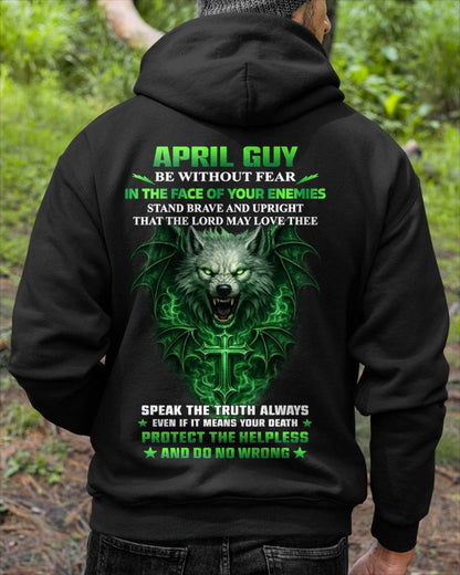 APRIL, STAND BRAVE AND UPRIGHT – SNOW MALE04 (SKU2602-105-04)