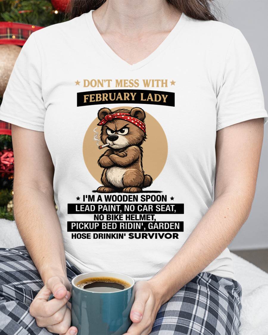 FEBRUARY SHIRT, I'M A WOODEN SPOON, LEAD PAINT - SNOW02 (SKU2604-258-02)