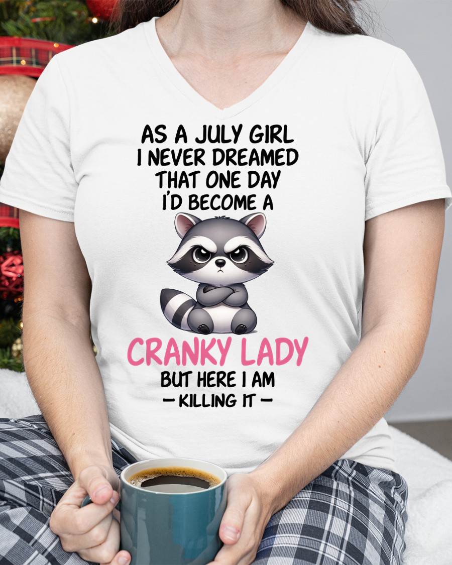 JULY SHIRT, HERE I AM KILLING IT - SNOW07 (SKU2603-269-07)